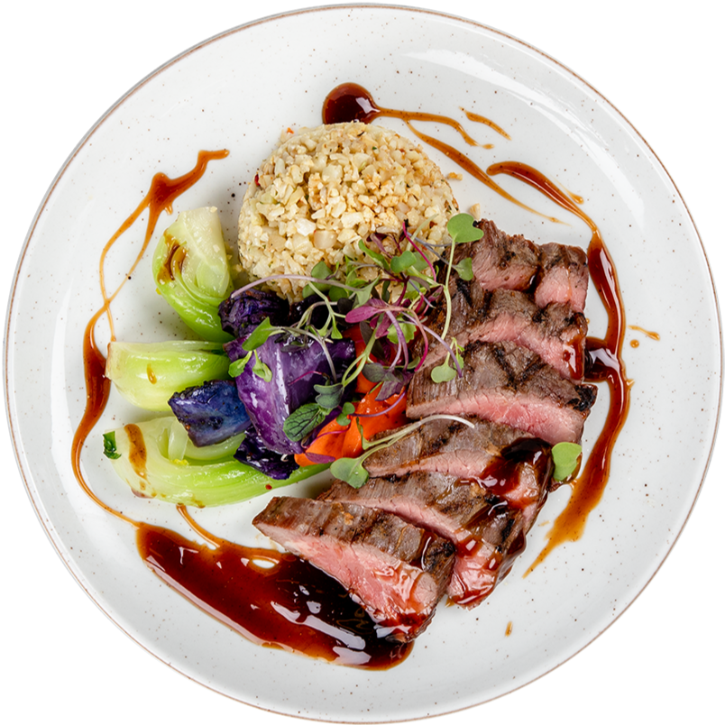 Paleo - Grilled Teriyaki Flank Steak (100% Grass- Fed Beef)